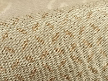 平和屋着物●上質な紬　雪輪重ね花文　正絹　逸品　未使用　AABA8802zg