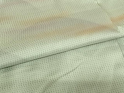 平和屋着物●本場染大島紬 訪問着 遠山重ね文 暈し染め 金彩 正絹 逸品 未使用 AABA8804zg