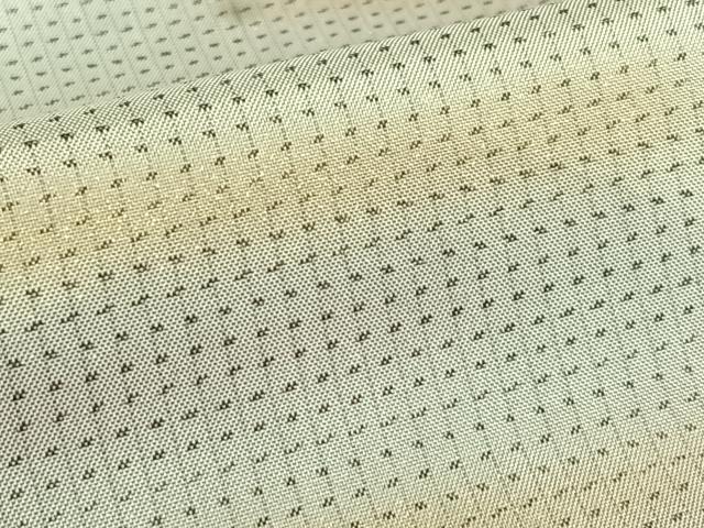 平和屋着物●本場染大島紬 訪問着 遠山重ね文 暈し染め 金彩 正絹 逸品 未使用 AABA8804zg