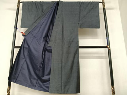 平和屋着物●男性　本場大島紬　アンサンブル　100亀甲　総詰め　正絹　逸品　AABA8810zg