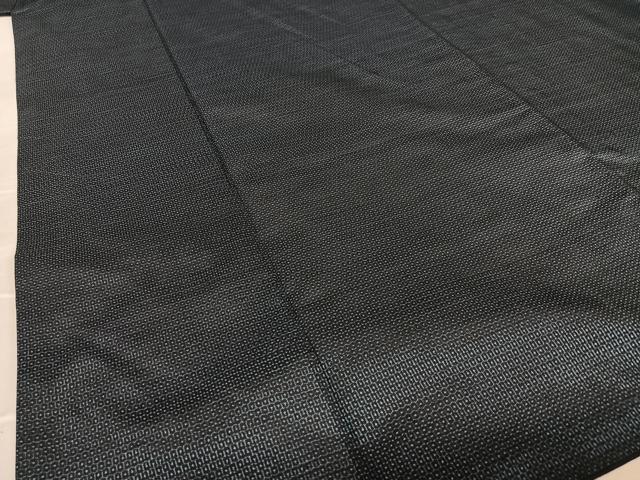 平和屋着物●男性 本場大島紬 アンサンブル 100亀甲 総詰め 正絹 逸品 AABA8811zg