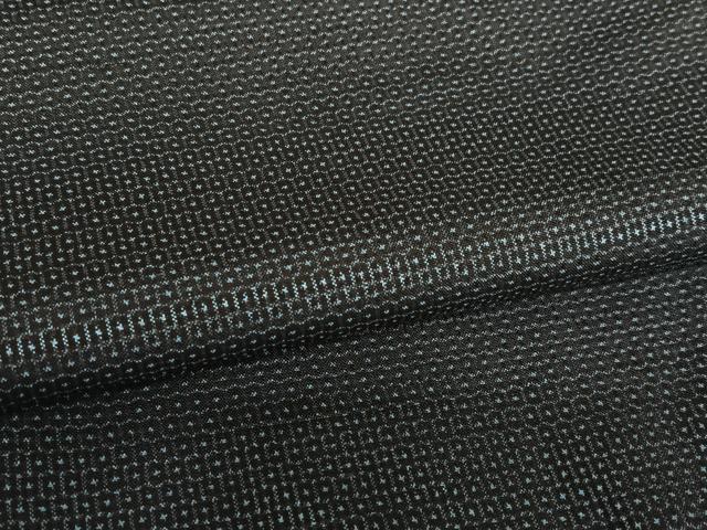 平和屋着物●男性 本場大島紬 アンサンブル 100亀甲 総詰め 正絹 逸品 AABA8811zg