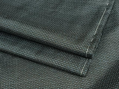 平和屋着物●男性 本場大島紬 アンサンブル 100亀甲 総詰め 正絹 逸品 未使用 AABA8814zg