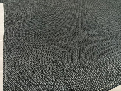 平和屋着物●男性　本場大島紬　アンサンブル　亀甲文様　正絹　逸品　AABA8822zg