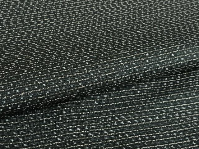 平和屋着物●男性　本場大島紬　アンサンブル　亀甲文様　正絹　逸品　AABA8822zg