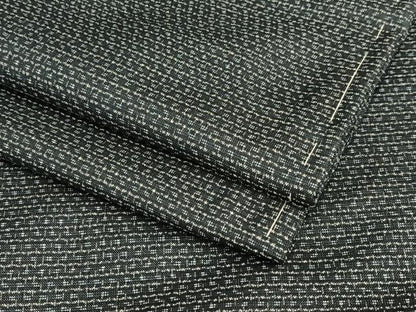 平和屋着物●男性　本場大島紬　アンサンブル　亀甲文様　正絹　逸品　AABA8822zg