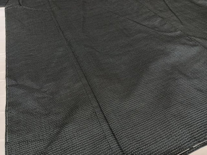 平和屋着物●男性　本場大島紬　アンサンブル　120亀甲　総絣　正絹　逸品　AABA8823zg