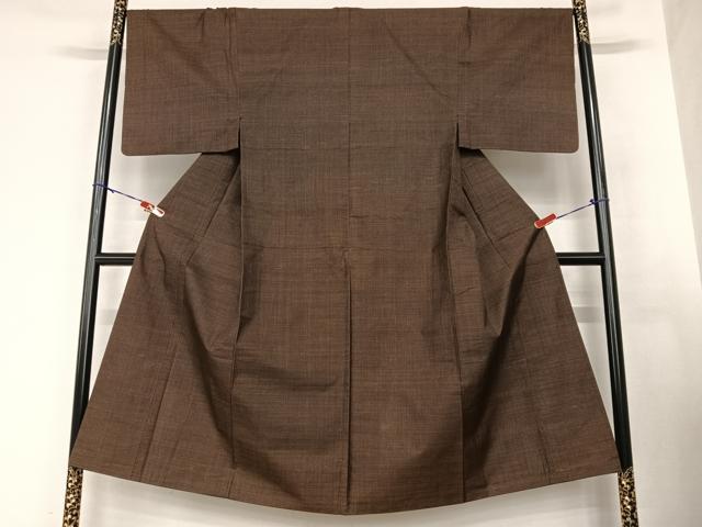 平和屋着物●男性　本場大島紬　アンサンブル　一元絣　正絹　逸品　AABA8833zg