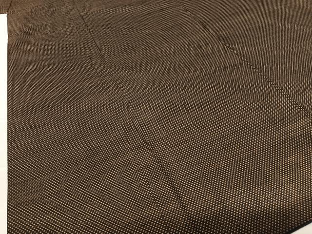 平和屋着物●男性　本場大島紬　アンサンブル　一元絣　正絹　逸品　AABA8833zg