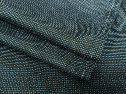 平和屋着物●男性　本場大島紬　アンサンブル　100亀甲　総詰め　正絹　逸品　AABA8841zg