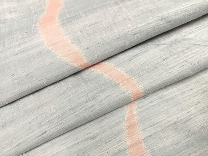 平和屋着物●上質な紬 間道 正絹 逸品 AABA8927ph