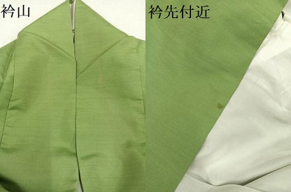 平和屋着物●京の名門・菱屋六右ェ門 紬 色留訪問着 いざり機 正絹 逸品 AABA8938ph