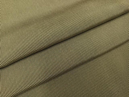 平和屋着物●江戸小紋　万筋　媚茶色×白橡色　正絹　逸品　AABA8943ph