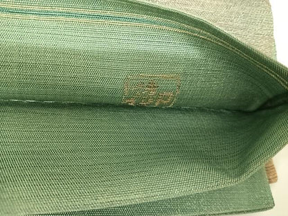 平和屋着物◎太鼓柄袋帯 流水文 金糸 正絹 逸品 AABA8998yx