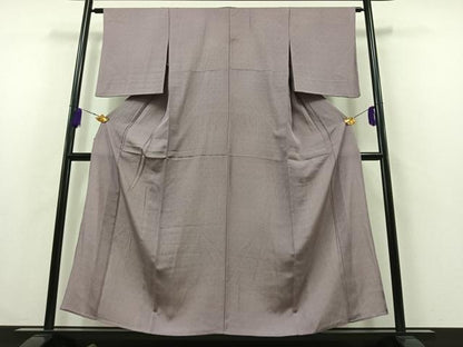 平和屋着物▽江戸小紋 単衣 立涌文様 正絹 逸品 AABA9124jh
