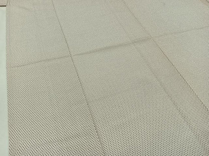 平和屋着物▽本塩沢　単衣　蚊絣　正絹　逸品　AABA9136jh