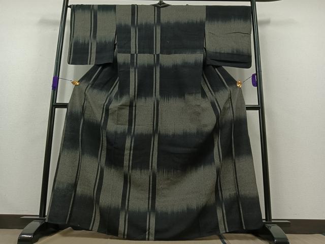 平和屋着物▽訪問着 単衣 間道 正絹 逸品 AABA9138jh