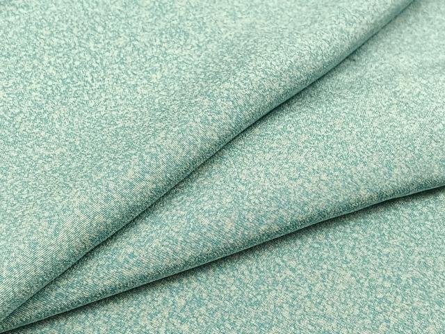平和屋着物▽上質な小紋 単衣 作家物 霞文 正絹 逸品 AABA9157jh