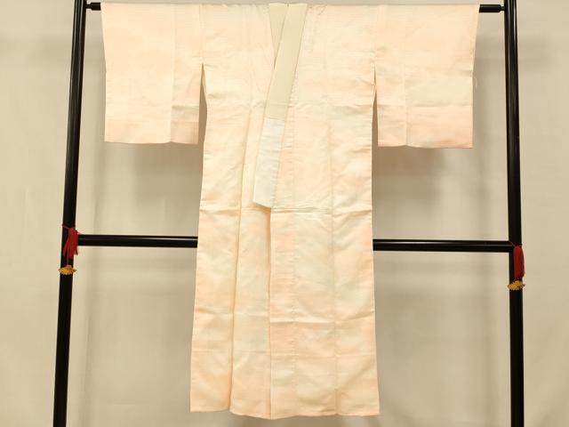平和屋着物■長襦袢 袷 雲取り文 暈し染め 正絹 逸品 AABA9205fw