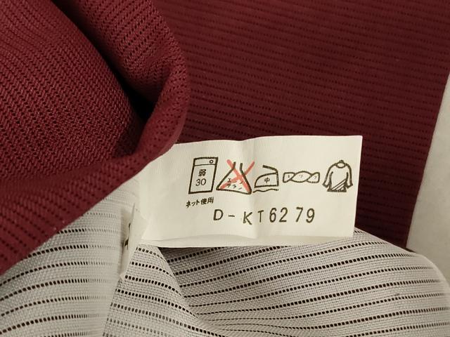 平和屋着物＊夏物 色無地 絽 葡萄茶色 洗える着物 AABA9289jd