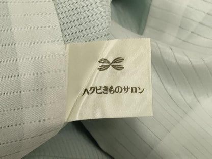 平和屋着物＊夏物 訪問着 絽 風景文 暈し染め 金彩 洗える着物 AABA9290jd