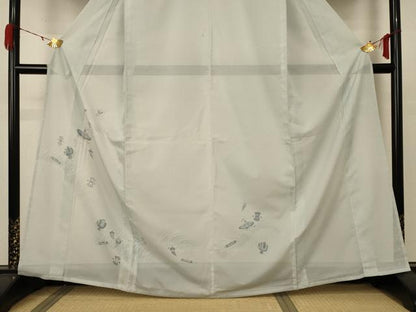 平和屋着物＊夏物 訪問着 絽 宝尽くし文 化繊 AABA9297jd