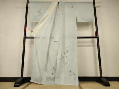 平和屋着物＊夏物 訪問着 絽 宝尽くし文 化繊 AABA9297jd