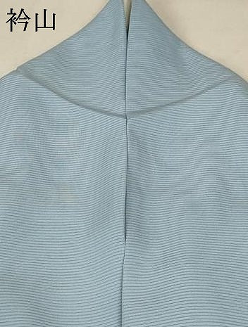 平和屋着物＊夏物 色無地 絽 水色 正絹 逸品 AABA9302jd
