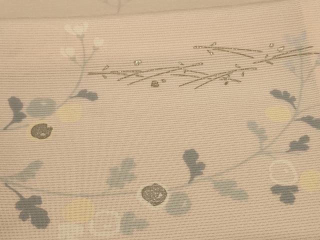 平和屋着物＊夏物 訪問着 絽 草花文 正絹 逸品 AABA9304jd