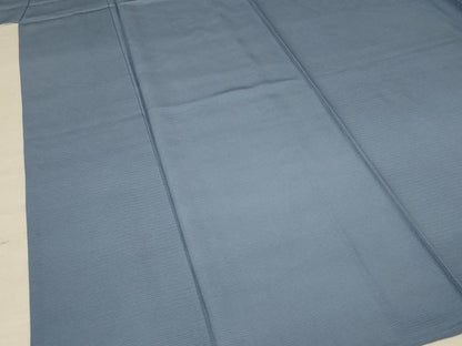 平和屋着物＊夏物　色無地　絽　藍鼠色　正絹　逸品　未使用　AABA9306jd