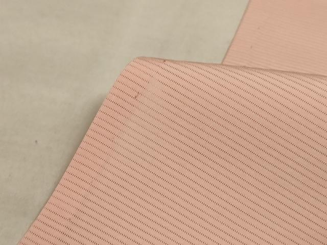 平和屋着物＊夏物 色無地 絽 洗柿色 正絹 逸品 AABA9318jd