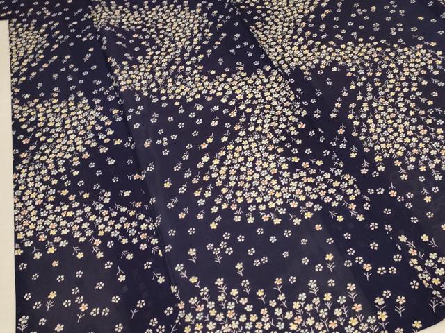 平和屋着物＊夏物 小紋 絽 花尽し 正絹 逸品 AABA9325jd