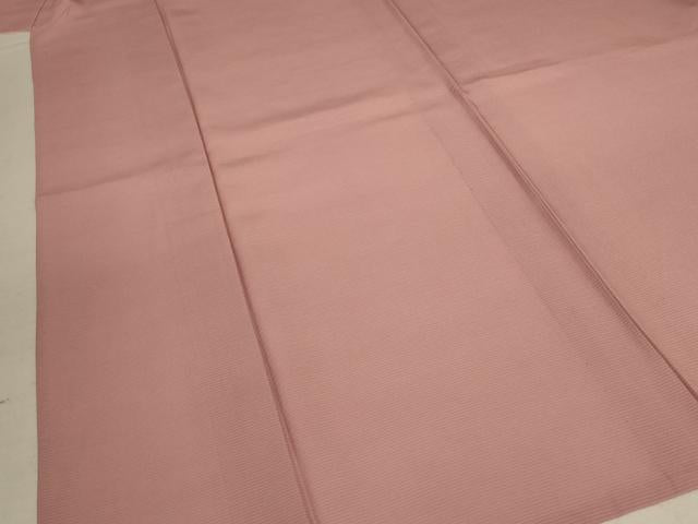 平和屋着物＊夏物 色無地 絽 ときがら茶色 正絹 逸品 AABA9328jd