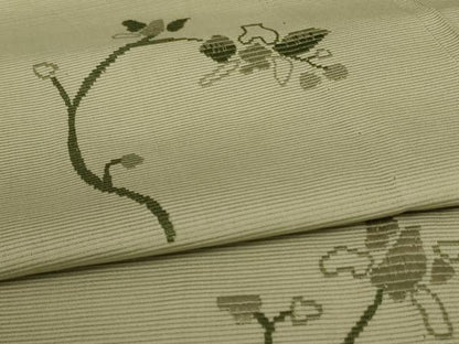 平和屋着物＊夏物 訪問着 絽 枝花文 正絹 逸品 AABA9331jd