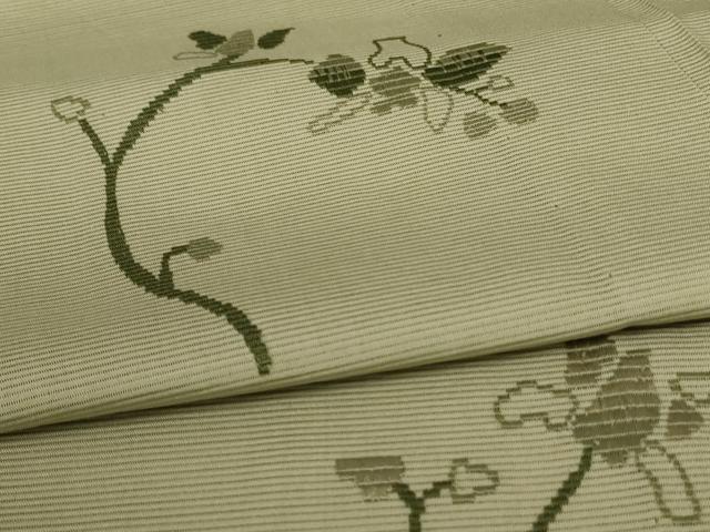 平和屋着物＊夏物 訪問着 絽 枝花文 正絹 逸品 AABA9331jd