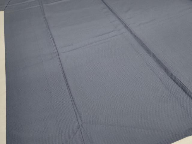 平和屋着物＊夏物 色無地 絽 錫色 正絹 逸品 未使用 AABA9336jd