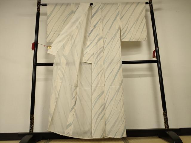 平和屋着物＊夏物 小紋 絽 吉祥文 正絹 逸品 AABA9343jd