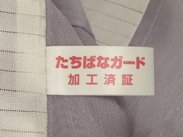平和屋着物＊夏物 訪問着 紗 流水舞蝶文 正絹 逸品 未使用 AABA9350jd
