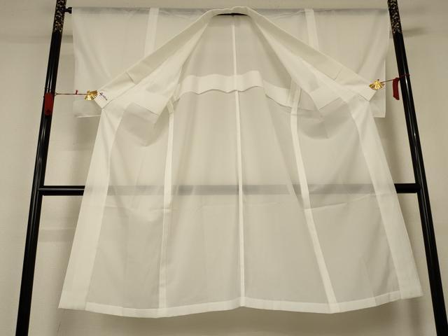 平和屋着物＊夏物 長襦袢 絽 象牙色 やまと誂製 正絹 逸品 AABA9352jd