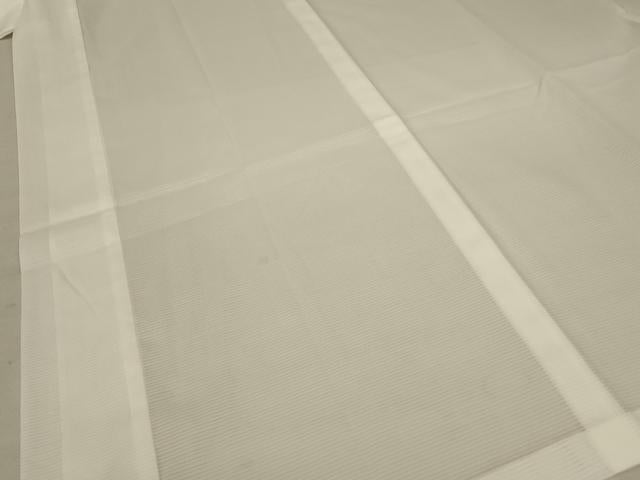 平和屋着物＊夏物 長襦袢 絽 象牙色 やまと誂製 正絹 逸品 AABA9352jd