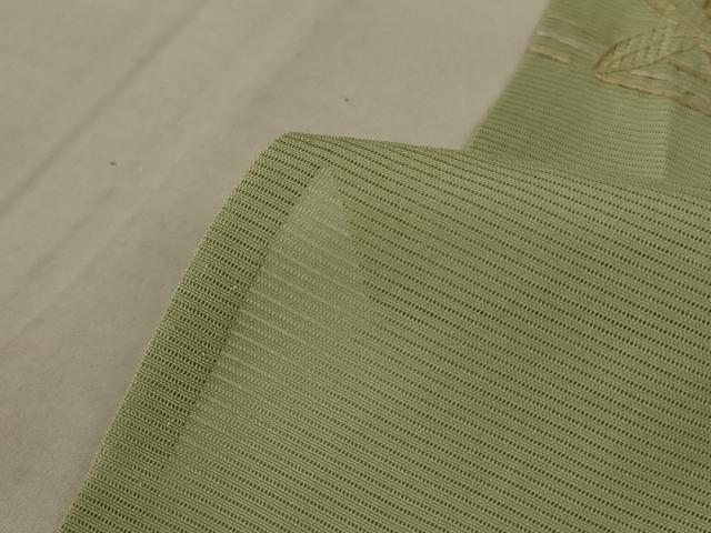 平和屋着物＊夏物 訪問着 絽 刺繍 勝虫 暈し染め 銀糸 正絹 逸品 AABA9353jd