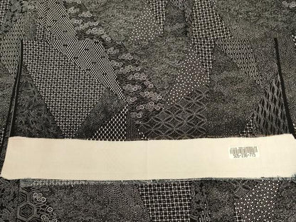平和屋着物＊夏物 江戸小紋 絽 切嵌吉祥文 反端付き 正絹 逸品 AABA9362jd