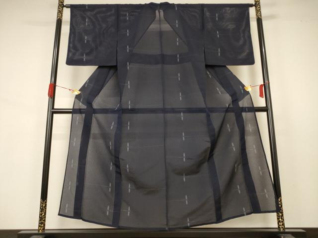 平和屋着物＊夏物 絽芭蕉 縦絽 勝虫 正絹 逸品 AABA9368jd