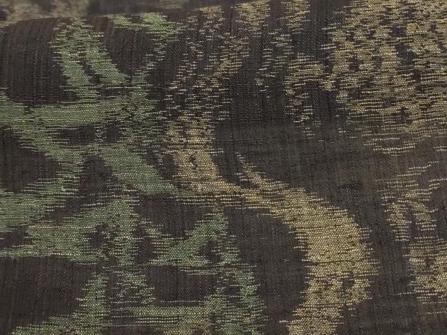 平和屋着物＊夏物 紗紬 立波文 正絹 逸品 AABA9379jd