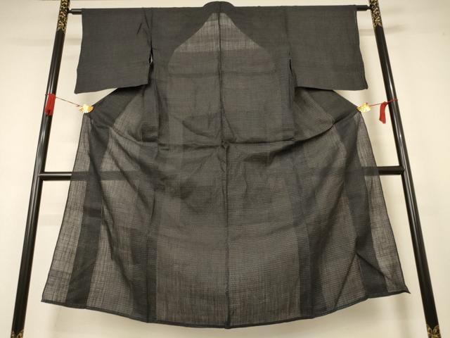 平和屋着物＊夏物 上布 絣文 麻 逸品 AABA9388jd