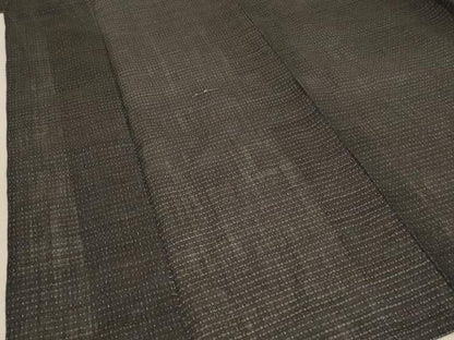 平和屋着物＊夏物 上布 絣文 麻 逸品 AABA9388jd