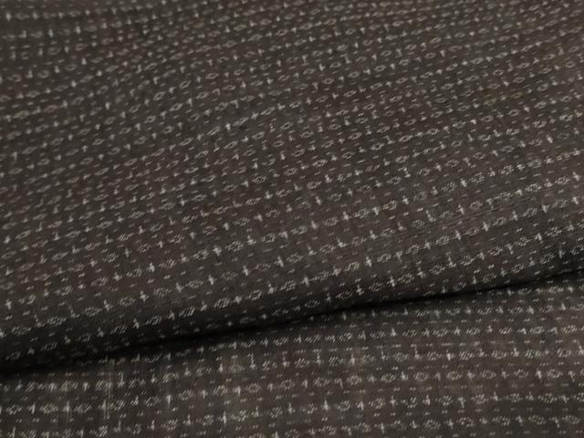 平和屋着物＊夏物 上布 絣文 麻 逸品 AABA9388jd