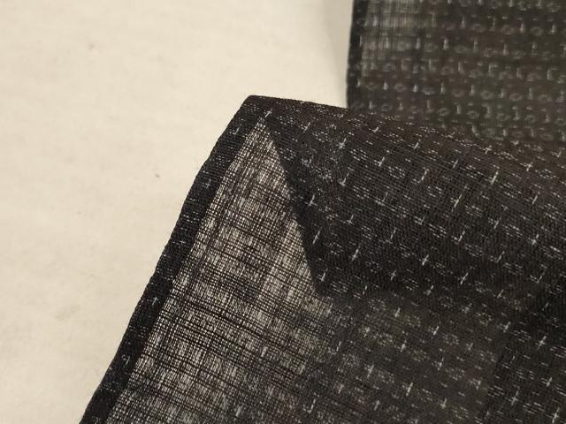 平和屋着物＊夏物 上布 絣文 麻 逸品 AABA9388jd