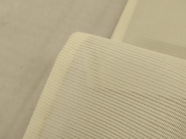 平和屋着物＊夏物 小紋 絽 手描き 草花文 正絹 逸品 AABA9395jd