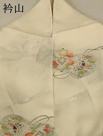 平和屋着物＊夏物 小紋 絽 花鼓文 正絹 逸品 AABA9399jd